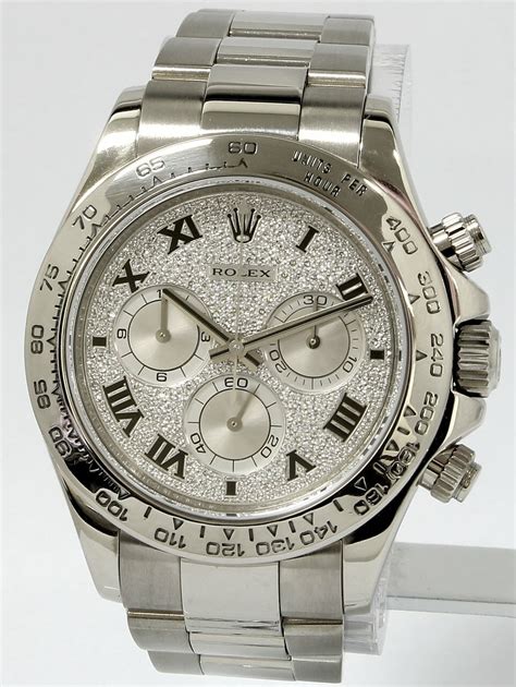 rolex gold daytona white dial|rolex daytona 18k white gold.